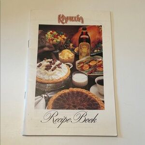 Vintage Kahlua Recipe Book Cookbook 80s 1986